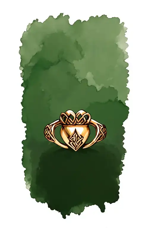 Celtic Claddagh Ring Anchor