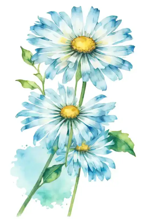 Daisy And Dandelion Flower