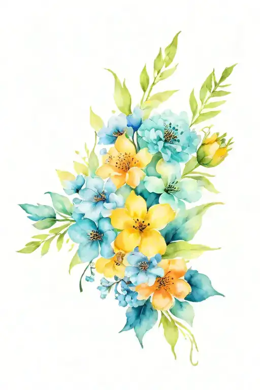 Birth Flower Bouquet