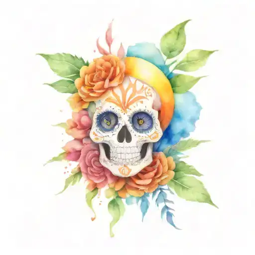 Sugar Skull Scorpio Sun