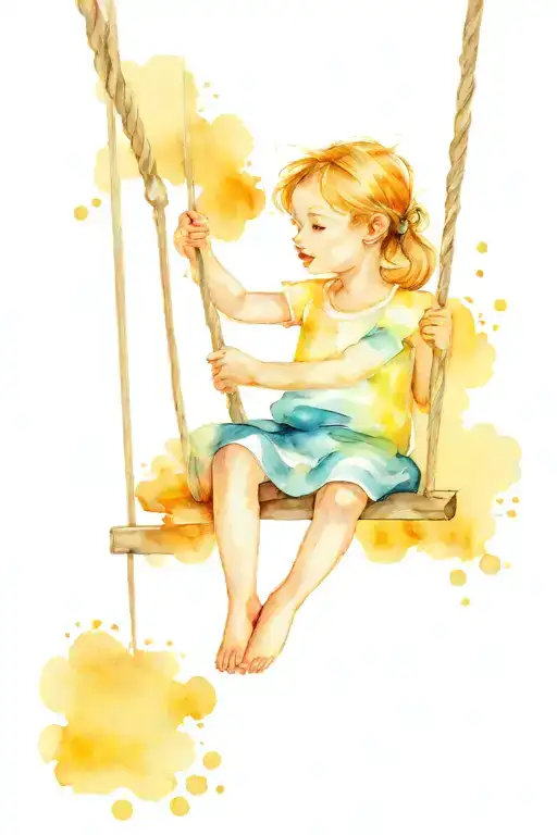Little Girls Swing