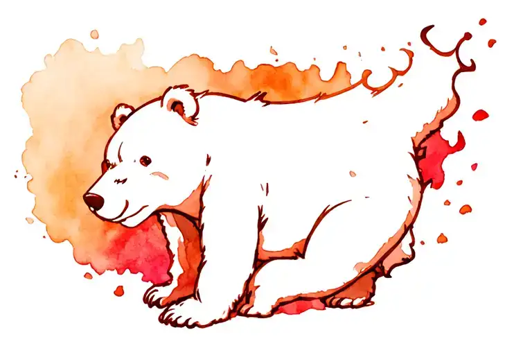 Grissley Bear Ripping Out Of Deddybear