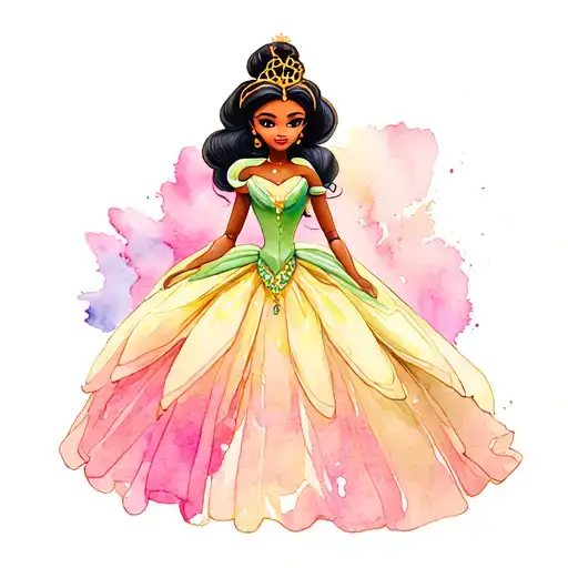 Bourgeois Princess Tiana Voodoo Doll
