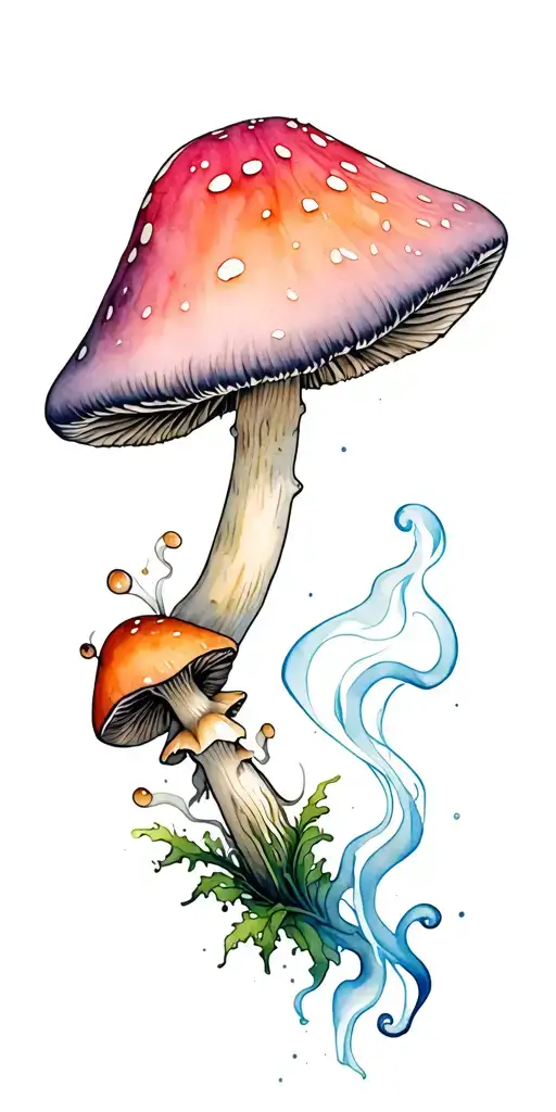 Mushrooms Toad Smoking