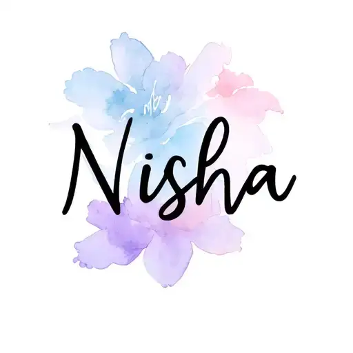 Name Tattoo - Nisha - In Memories