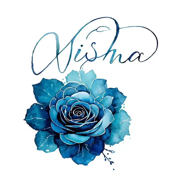 Name Tattoo - Nisha - In Memories