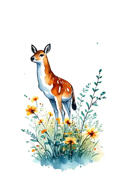 Outdoor Scene With Wildlife