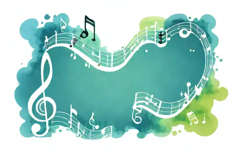 Galaxy Time Music Notes