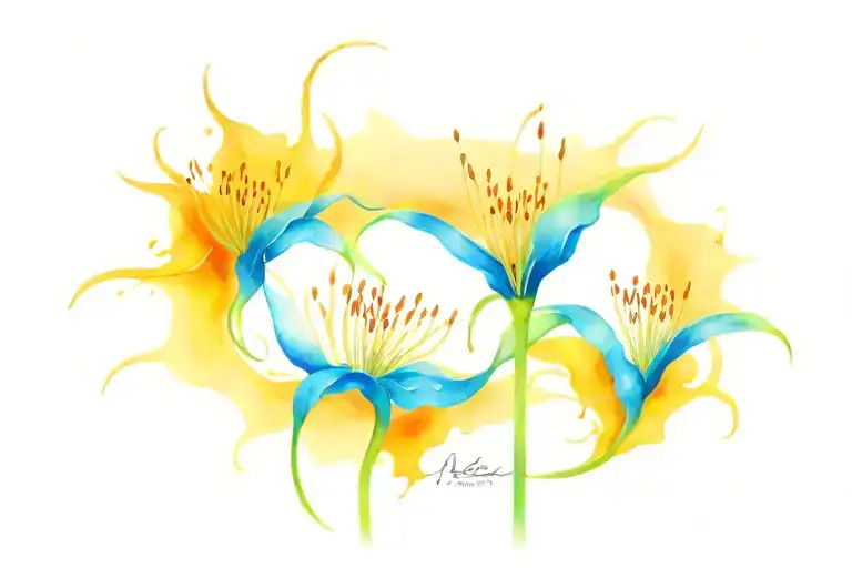 Chemical And Spider Lilies