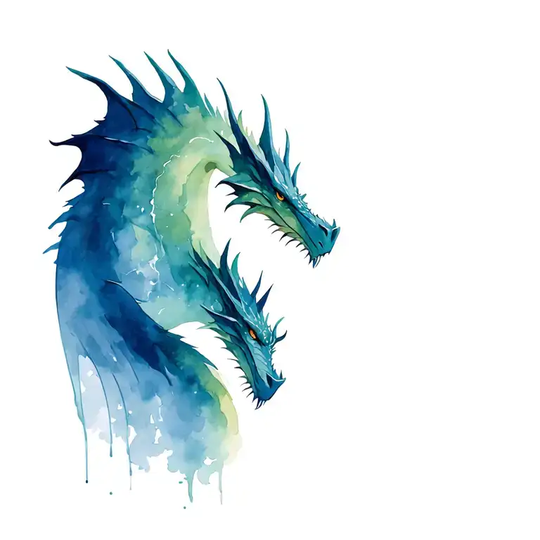 The Hobbit Misty Moutain With Dragon Colour