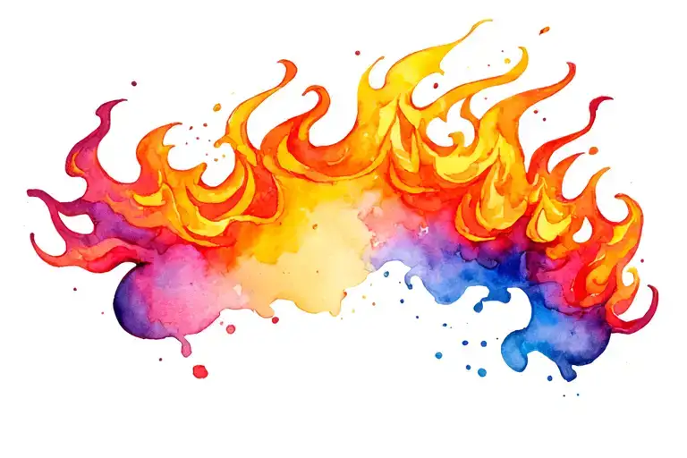 Flaming Barrel