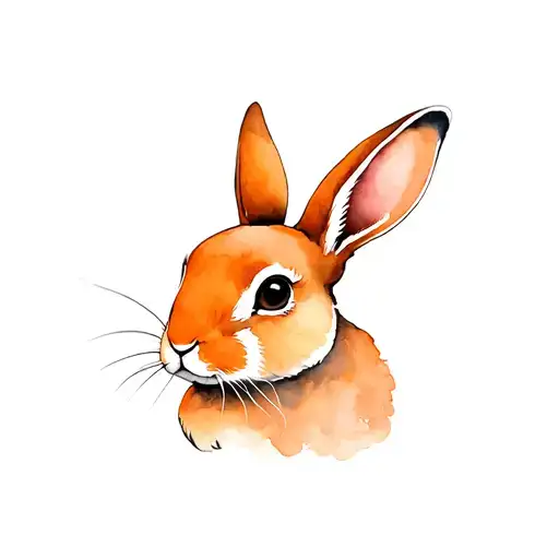 Lapin Belier Roux