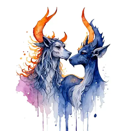 Hel And Garmr