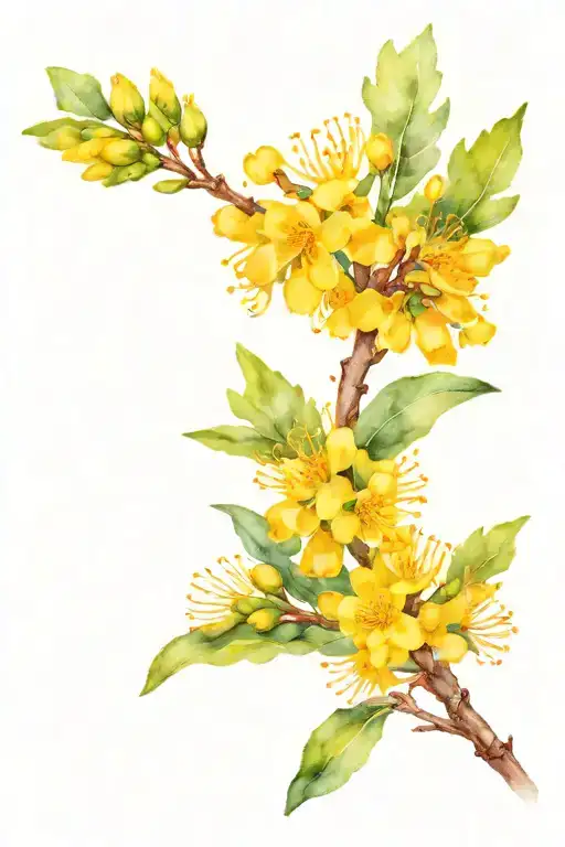 Wattle Flower