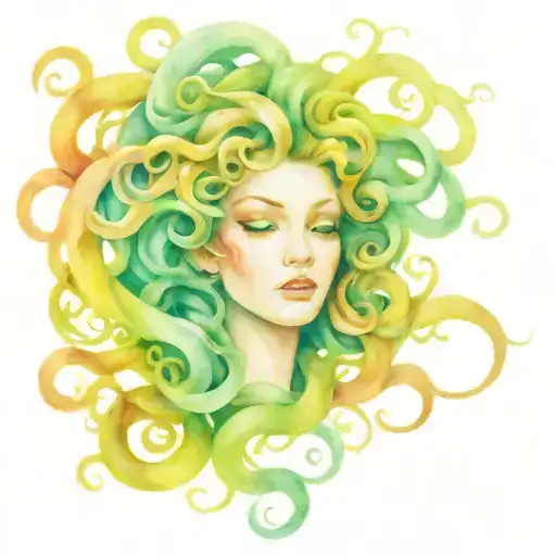 Shading Medusa Surrounded