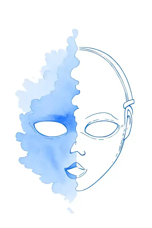 Only Mask Split In Half