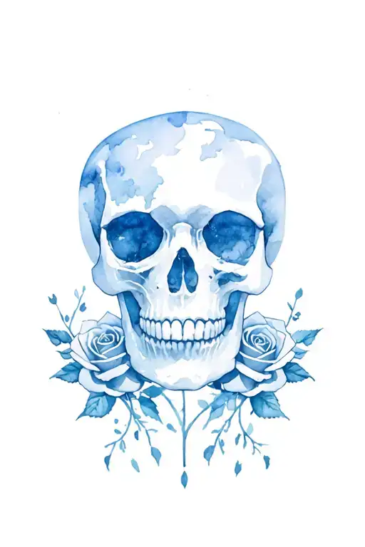 Skull And Roses