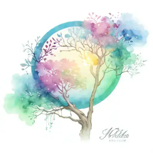 Myth Atlas Who Carries A Daphe Tree Instead Of World