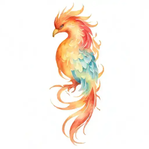 Fiery Phoenix Emerging