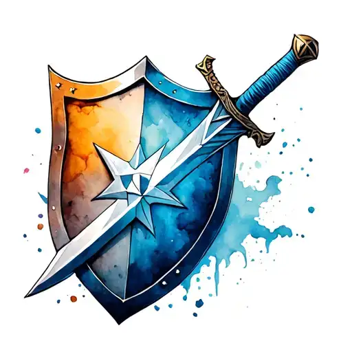 Stars Fallen War Sword Shield