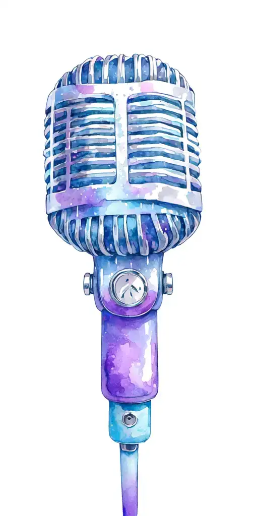 Purple Kpop Bts Dreamy Air Microphones