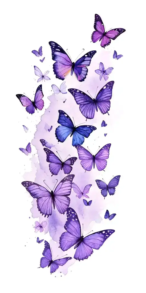 Bts Purple Love Butterfly Army