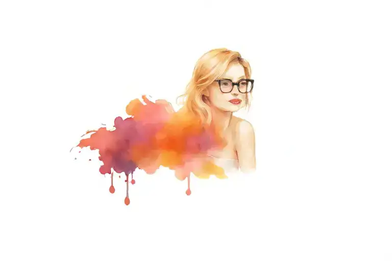 Amelia With Glasses