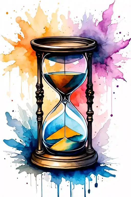 Grungy Goth Hourglass