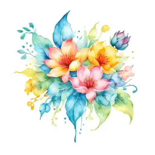 Children Plant Flowers