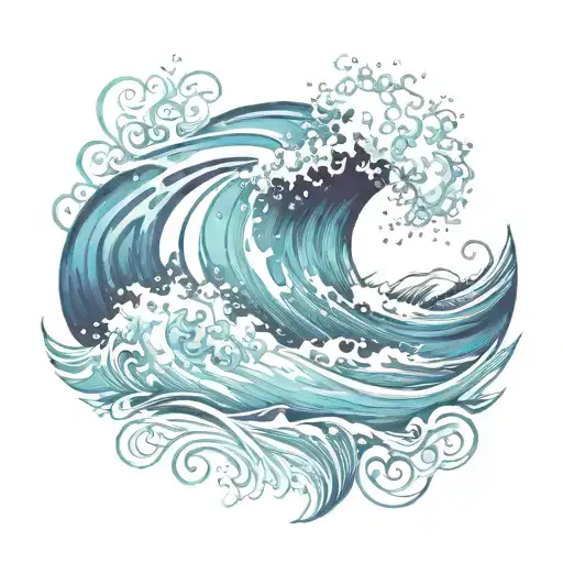 Waves Crashing