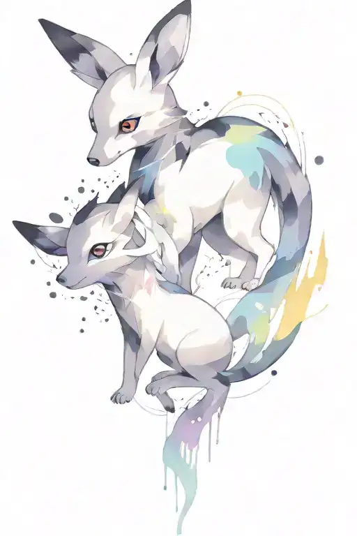 Umbreon Glitch Effect Mix