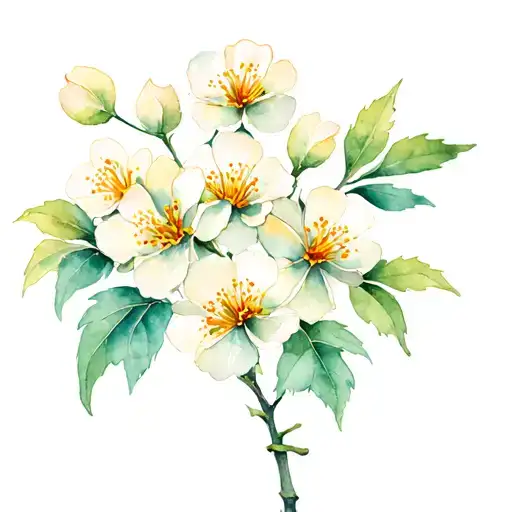 Hawthorn Flower