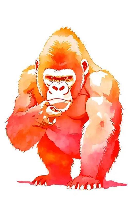 Wise Military Friendly Gorilla