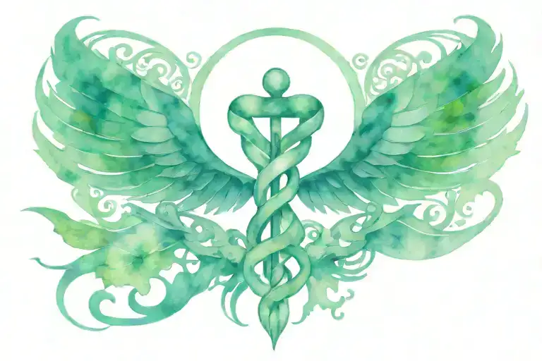 Medical Caduceus Symbol