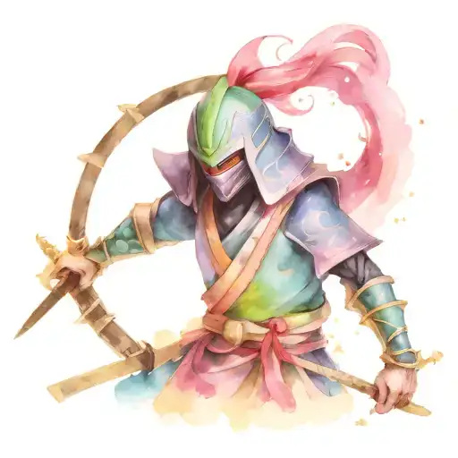 Galaxy And Alien Samurai