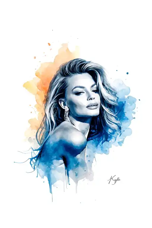 Glamorous And Incredibly Flattering Portrait Of Kylie Minogue