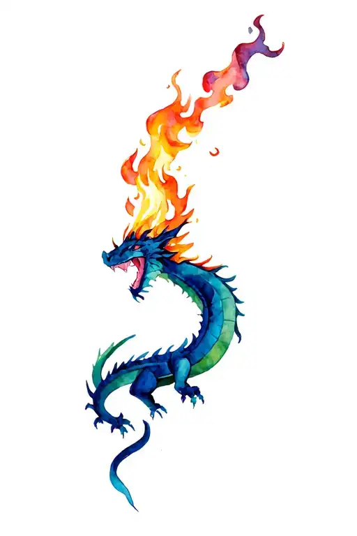 Dragon Breathing Fire