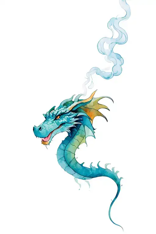 Smoking Breathing Dragon