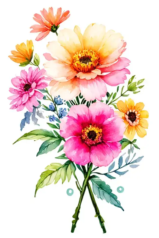 Birth Flower Bouquet