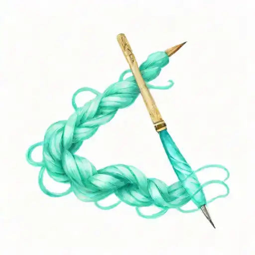 Yarn And Crochet Hook