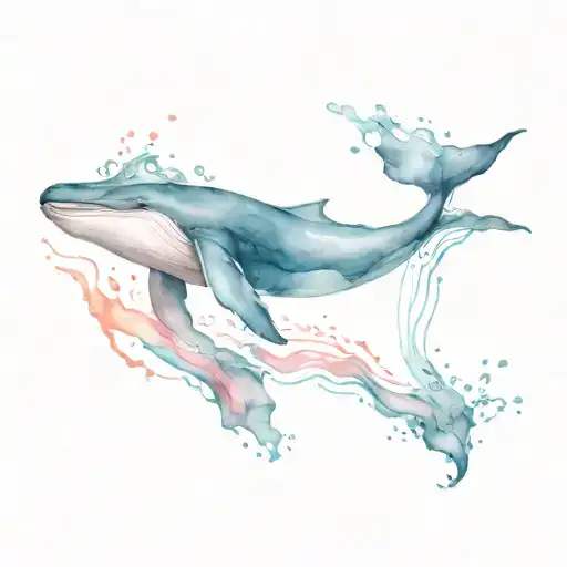 Whale Swimming