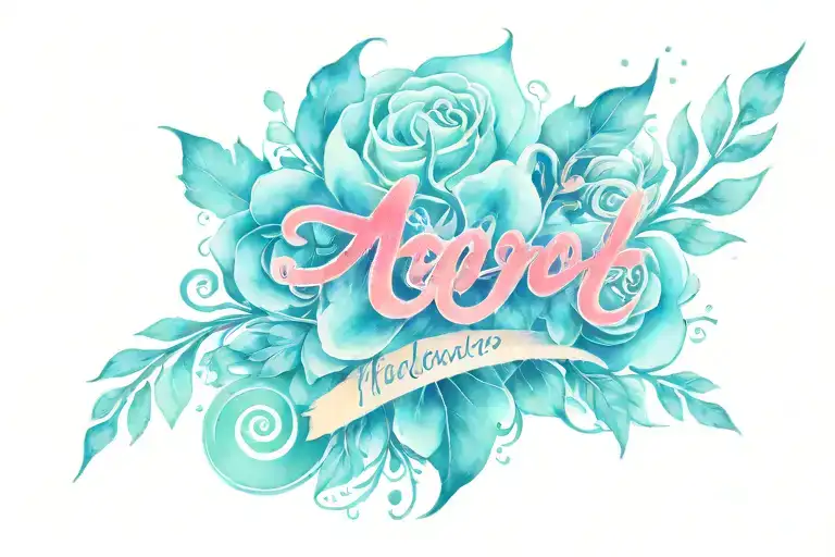 Name Tattoo Sleeve