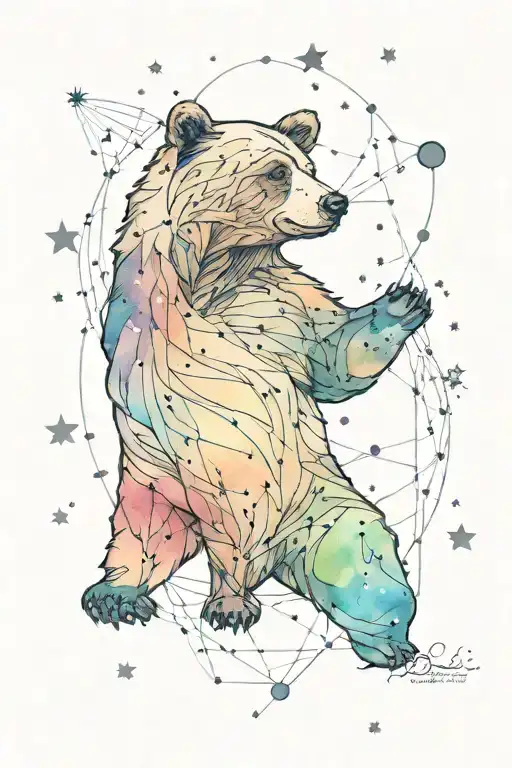 Bear Constellation Intertwined