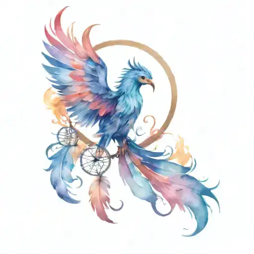 Dreamcatcher Phoenix Rising