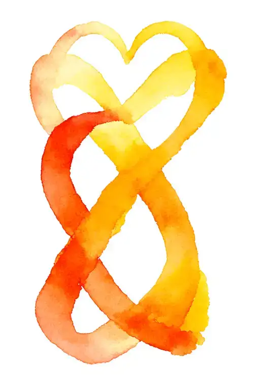 Family Hearts Infinity Symbol