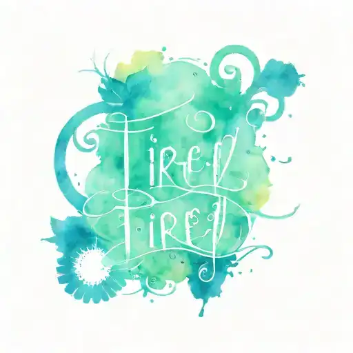 Tired Inscription