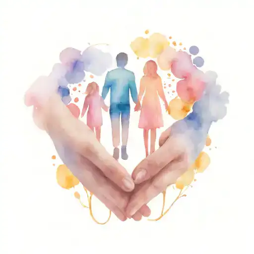 Family Holding Hands