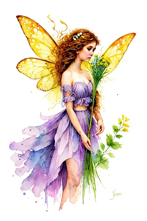 Scotch Broom Faerie