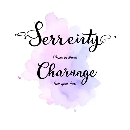 Serenity Prayer