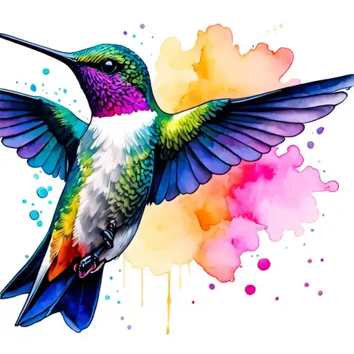 Hummingbird Surrounded